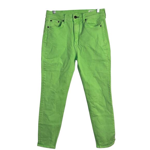 rag & bone High Rise Skinny | Size 27 | Color Lime - Picture 8 of 8